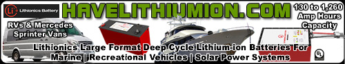 Click here for super powerful lithium-ion batteries for cars, trucks, RV, Marine and backup power